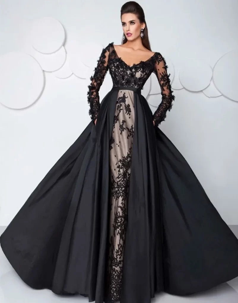 black prom dress