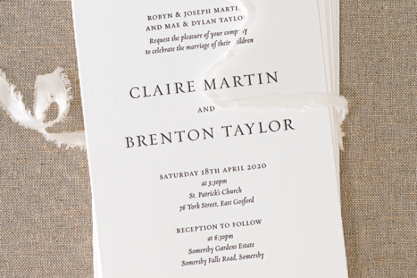 wedding invites