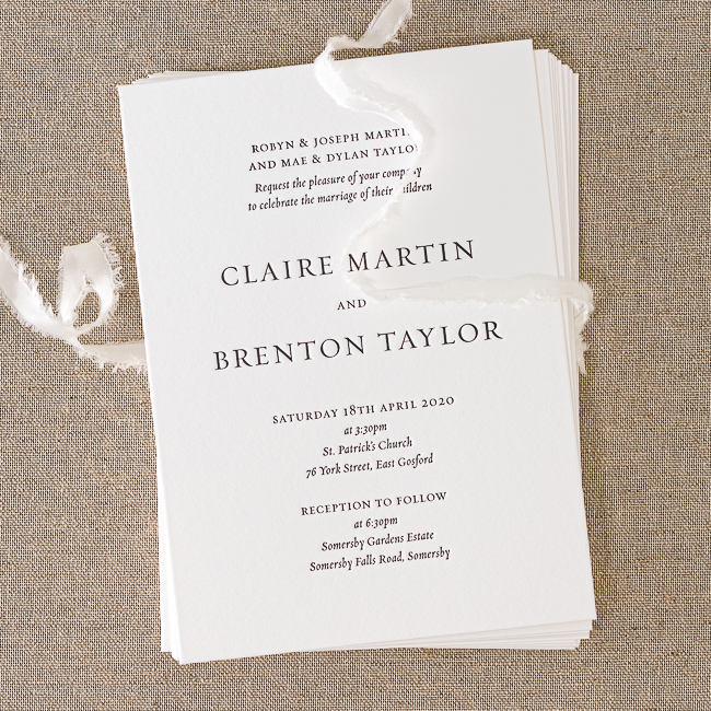 wedding invites